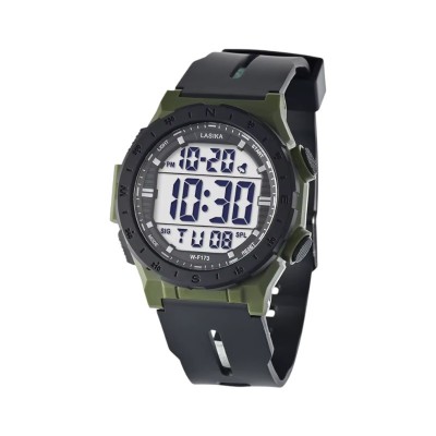 Ψηφιακό ρολόι χειρός - WF173 - Lasika - 115151 - Black/Green