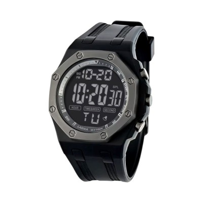 Ψηφιακό ρολόι χειρός - WF7004 - Lasika - 115157 - Silver/Black