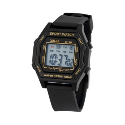 Ψηφιακό ρολόι χειρός - CF446 - 115163 - Black/Black