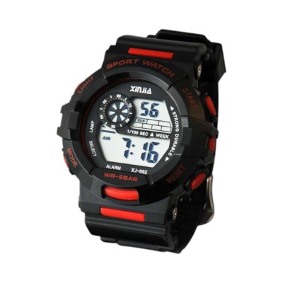 Ψηφιακό ρολόι χειρός - XJ-892 - 115164 - Black/Red