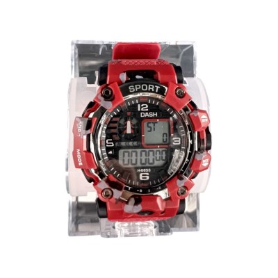 Ψηφιακό ρολόι χειρός - H-6853 - Dash - 115173 - Red