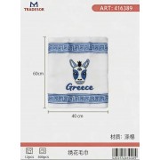 Πετσέτα ποτηρόπανο Souvenir με κέντημα - Σετ 12pcs - Greece - 416389