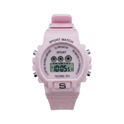 Ψηφιακό ρολόι χειρός - 933 - 115193 - Pink