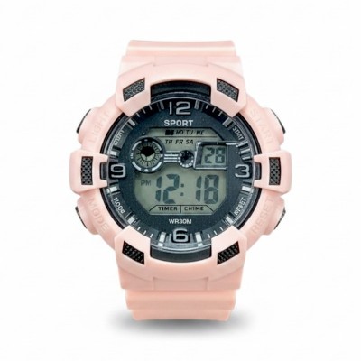 Ψηφιακό ρολόι χειρός - 73AB - 115195 - Light Orange
