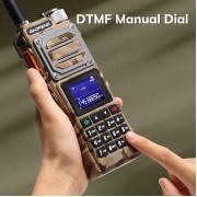 Φορητός πομποδέκτης UHF/VHF - UV25 - Baofeng - 402253 - Army Yellow