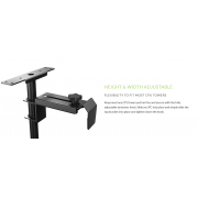 Gaming Αξεσουάρ Γραφείων - Eureka Ergonomic® MCH-B PC Holder (Black)