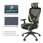 Gaming Καρέκλα -  Eureka Ergonomic® ONEX-GE300-BG