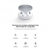 Ακουστικά Earbuds - Hakii TIME (White)