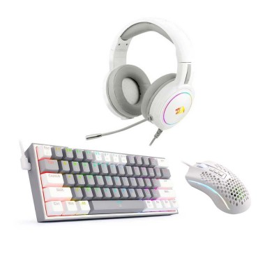 Gaming Πακέτο - Redragon KMH1 White 3in1 Combo