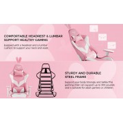 Gaming Καρέκλα - Eureka Ergonomic® GC04-PK