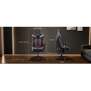 Gaming Καρέκλα - Eureka Ergonomic® ERK-GC08-R