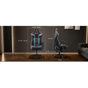 Gaming Καρέκλα - Eureka Ergonomic® ERK-GC08-BU