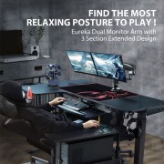 Gaming Αξεσουάρ Γραφείων - Eureka Ergonomic® ERK-MA02-24P