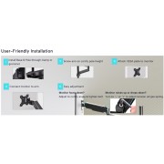 Gaming Αξεσουάρ Γραφείων - Eureka Ergonomic® ERK-MA02-24P