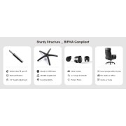 Καρέκλα Γραφείου - Eureka Ergonomic® ERK-OC-003-B Royal Black