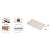 Ράφια τοίχου με φωτισμό - Eureka Ergonomic® ERK-AFS-17-WN-EU 400x180x36mm