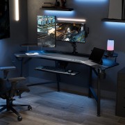 Gaming Γραφείο - Eureka Ergonomic® ERK-AED-E70B-V3 180x60x75εκ.