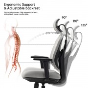 Καρέκλα Γραφείου - Eureka Ergonomic® ERK-OC10-OW