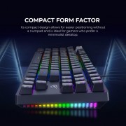 Gaming πληκτρολόγιο - Havit KB890L RGB