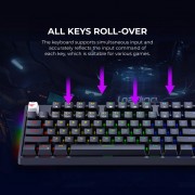 Gaming πληκτρολόγιο - Havit KB890L RGB