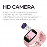 Ρολόι Smart - Havit KW11 (Pink)