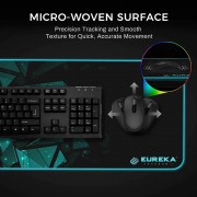 Gaming Mousepad - Eureka Ergonomic JC-01 RGB