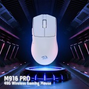 Gaming Ποντίκι - Redragon M916 PRO 4K 3-Mode Wireless (White)