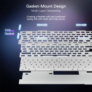 Gaming πληκτρολόγιο - Redragon UCAL K673CPG-RGB PRO