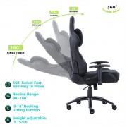 Gaming Καρέκλα -  Eureka Ergonomic® ONEX-GX330-B