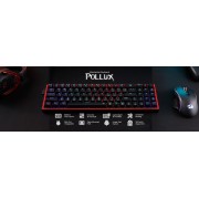 Gaming πληκτρολόγιο - Redragon K628-RGB Pollux (Black)