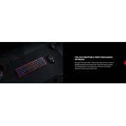 Gaming πληκτρολόγιο - Redragon K628-RGB Pollux (Black)