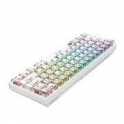 Gaming πληκτρολόγιο - Havit KB877L (Transparent White)