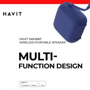 Ηχείο Bluetooth - Havit SK838BT (Blue)