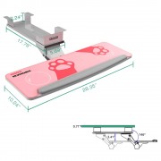 Gaming Αξεσουάρ Γραφείων - Eureka Ergonomic® ERK-AKB-02GY