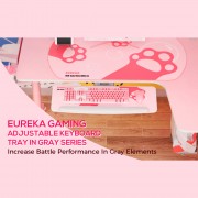 Gaming Αξεσουάρ Γραφείων - Eureka Ergonomic® ERK-AKB-02GY