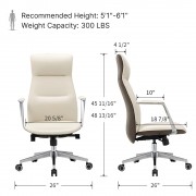 Καρέκλα Γραφείου - Eureka Ergonomic® ERK-OC08-OW