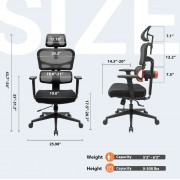 Καρέκλα Γραφείου - Eureka Ergonomic® ERK-OC12-B