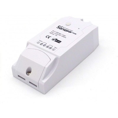 Sonoff Pow Smart Ενδιάμεσος Διακόπτης Wi-Fi σε Λευκό Χρώμα