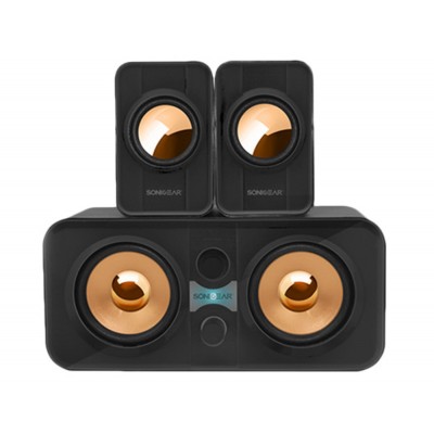 Sonic Gear Morro 2200 Ηχεία Υπολογιστή 2.2 με Ισχύ 16W σε Μαύρο Χρώμα