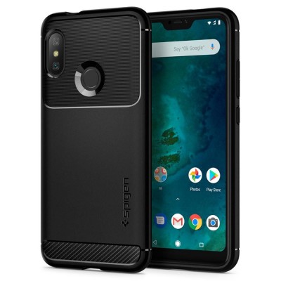 Spigen Rugged Armor Xiaomi Mi A2 Lite Matte Μαύρο