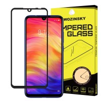 Wozinsky Tempered Glass Full Glue Super Tough Screen Protector Full Coveraged με Frame Case Friendly για Xiaomi Redmi 7 μαύρο