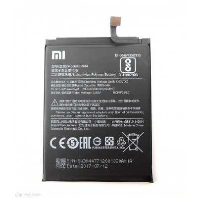 Μπαταρία BN44 4000mAh για Xiaomi Redmi 5 Plus Bulk – Συμβατή