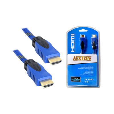 Lexton LX HD81 Καλώδιο HDMI 1.4 male – HDMI male (1.5m)