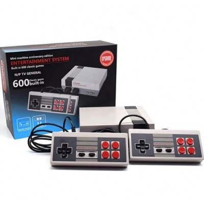 Ρετρό Παιχνιδομηχανή με 600 Παιχνίδια – Mini Entretainment System