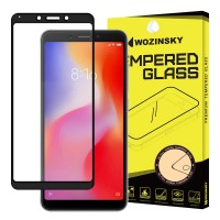 Wozinsky Tempered Glass Full Glue Super Tough Screen Protector Full Coveraged με Frame Case Friendly για Xiaomi Redmi 6/6a black